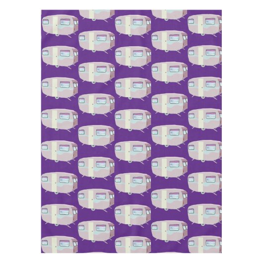 ピンクキャラバン テーブルクロス (正面)