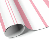 ピンクキャンディーケーンストライプズ ラッピングペーパー (ロールコーナー)