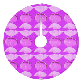 ピンクキャンディ2クリスマスツリースカート フリース ツリースカート