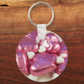 ピンクキャンディ キーホルダー (正面)