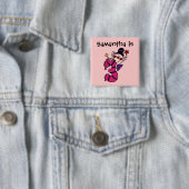 ピンクキャンドルピエロ3rdバースデーボタン 缶バッジ (インサイチュ)