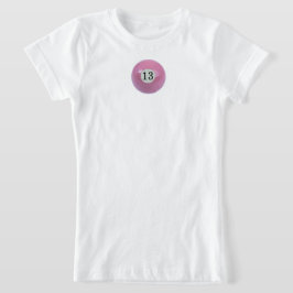 ピンクキューボール13 Tシャツ