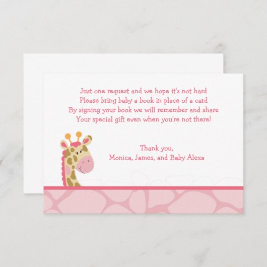 ピンクキリン少女サファリRSVPエンクロージャカード エンクロージャーカード (正面/裏面)