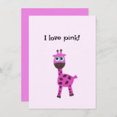 ピンクキリン シーズンカード (正面/裏面)