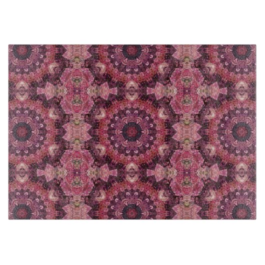 ピンクキルト カッティングボード (正面)