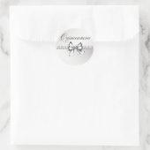 ピンクキンセアニェラスタンプ ラウンドシール (バッグ)