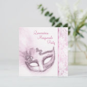 ピンクキンセアニェラ仮装パーティー 招待状 (スタンド正面)