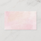 ピンクキンセアニェラ15誕生日フローラ エンクロージャーカード (裏面)