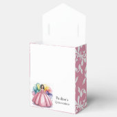 ピンクキンセアニラボールガウンアート フェイバーボックス (オープン)