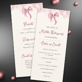 ピンクキンセニェラお祝いプログラム