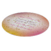 ピンクキープサクエレガント引用文モダンマザーズ カッティングボード (角)