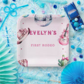 ピンクギターカウボーイパーティーサボテン誕生日 ペーパープレート (パーティー)