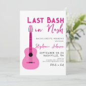 ピンクギター最後のバッシュでNashバチェロレッテ 招待状 (スタンド正面)