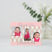 ピンクギャビー1... ポストカード (スタンド正面)