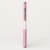 ピンクギンガムケースメイト電話ケースiPhone X Case-Mate iPhoneケース (裏面/左)