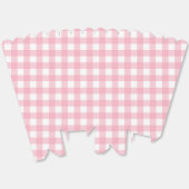 ピンクギンガムプレイドポップコーンパーティーフェイスボックス フェイバーボックス (見開き)