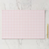 ピンクギンガムホーリーカウズ誕生日 ペーパーパッド (インサイチュ)