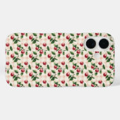 ピンクギンガム チェリー コケット風ギフト 彼女用 Case-Mate iPhoneケース (裏面 (横))