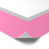 ピンククイーンクラウンハッピーマザーズデイPOSTER ポスター (角)