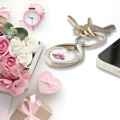 ピンククイーンクラウンハッピーマザーズ日メタルキーチェーン キーホルダー