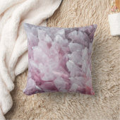 ピンククォーツマインド体スピリットエネルギー装飾用クッション クッション (ブランケット)