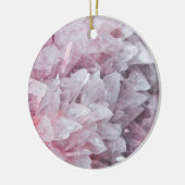 ピンククォーツマインド体スピリットエネルギー セラミックオーナメント (左)