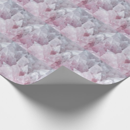 ピンククォーツマインド体スピリットエネルギー ラッピングペーパー (角)