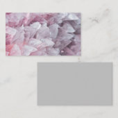 ピンククォーツマインド体スピリットエネルギー 名刺 (正面/裏面)