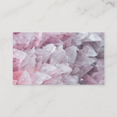 ピンククォーツマインド体スピリットエネルギー 名刺 (正面)