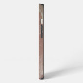 ピンククォーツ自然石ルックフォンケース iPhoneケース (左側面)