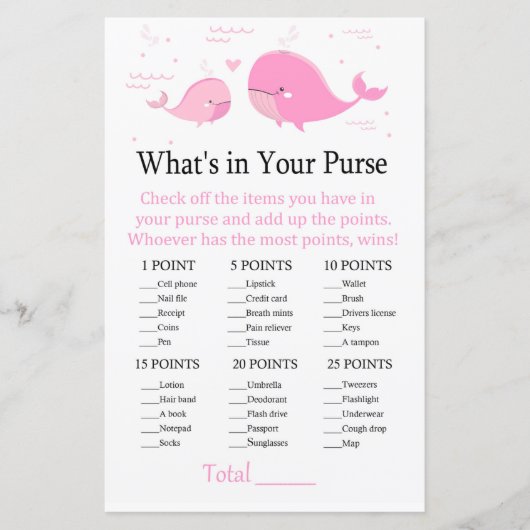 ピンククジラあなたの財布のゲームの何が (正面)