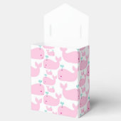 ピンククジラテーマベビーシャワー フェイバーボックス (オープン)