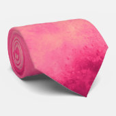 ピンククラウドエフェクトネックタイ ネクタイ (ロール)
