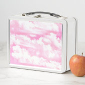 ピンククラウドデコレカスタマイズイ メタルランチボックス (インサイチュ)