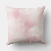 ピンククラウドバープの布の特別な宮殿 クッション (裏面)