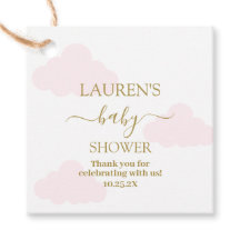 ピンククラウドベビーシャワーガール