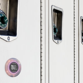 ピンククラウドライトリングや輪メッセージマグネット マグネット