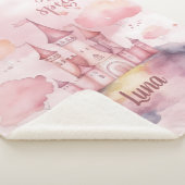 ピンククラウド上の特別宮殿 シェルパブランケット (3/4)