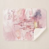 ピンククラウド上の特別宮殿 シェルパブランケット (正面(横))