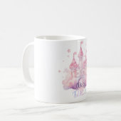 ピンククラウド上の親切な宮殿 コーヒーマグカップ (正面左)