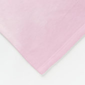 ピンククラウド上の親切な宮殿 フリースブランケット (角)