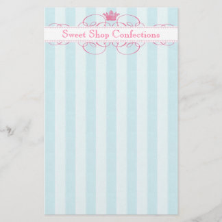 ピンククラウンスイートショップフライヤー チラシ