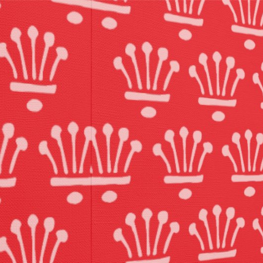 ピンククラウンズ赤 壁紙 (縫い目)