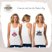 ピンククラウンハッピーマザーズ日女性タンクトップ タンクトップ