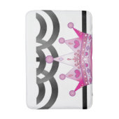 ピンククラウンバスルーム浴槽 バスマット (正面縦)