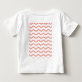 ピンククラウンバースデー招待状 | zazzlemade マジック ベビーTシャツ (裏面)