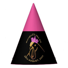 ピンククラウンヘンドゥ パーティーハット