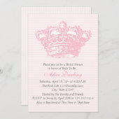 ピンククラウン招待状 招待状 (正面/裏面)