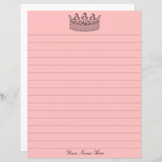 ピンククラウン文房具 (正面/裏面)