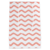 ピンククラウン誕生日招待状 | ザズレメイド魔法 ミディアムペーパーバッグ (裏面)